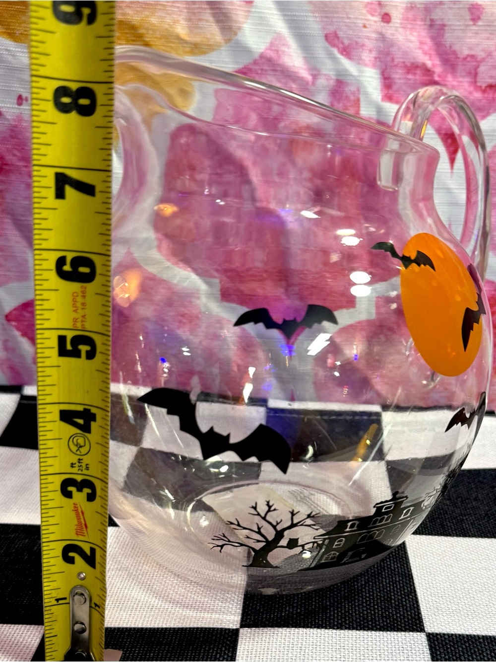 Vintage Target Halloween Acrylic Pitcher 2004